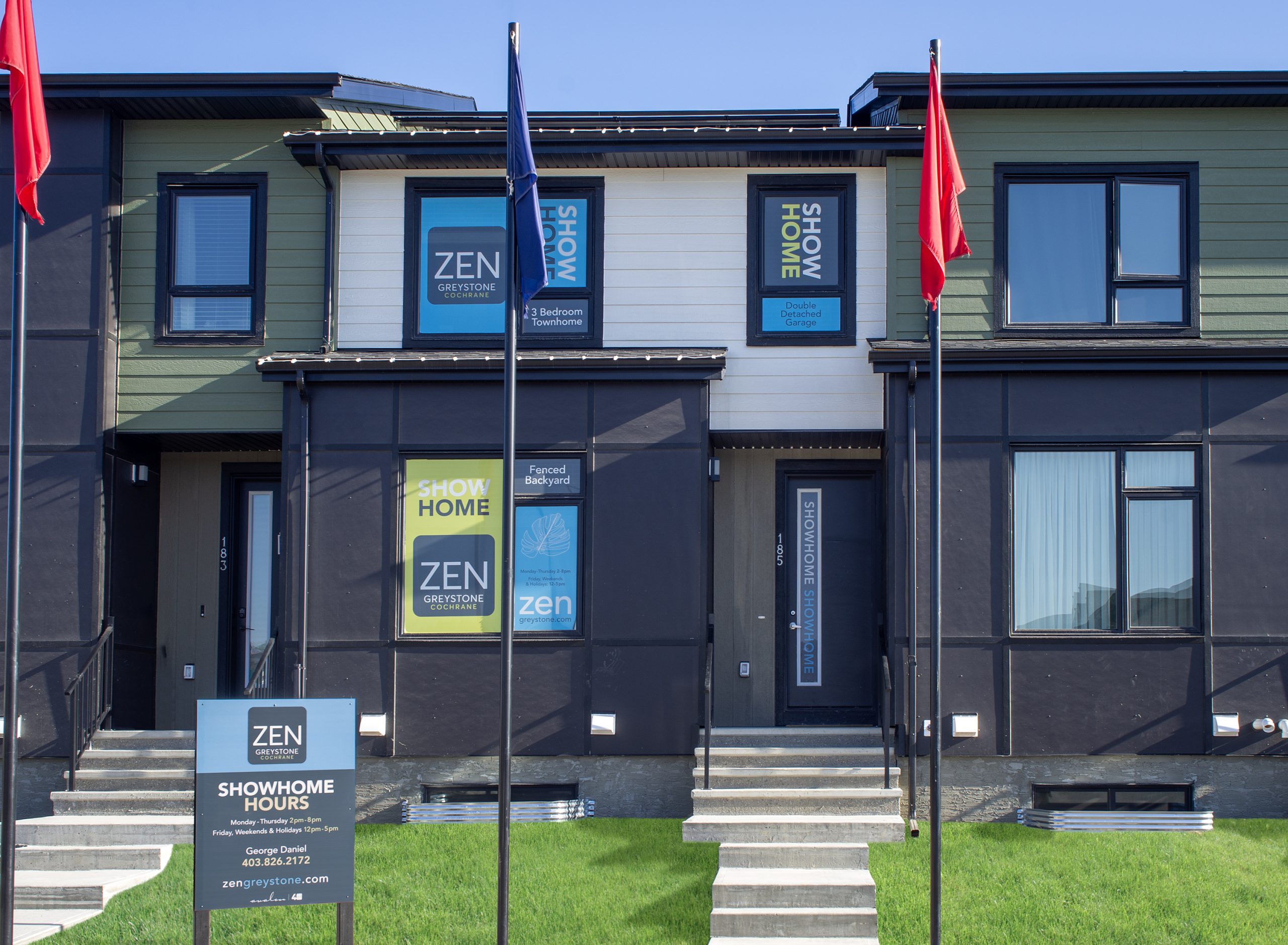 Zen Greystone showhome exterior