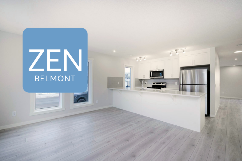 White cabinetry with large kitchen island